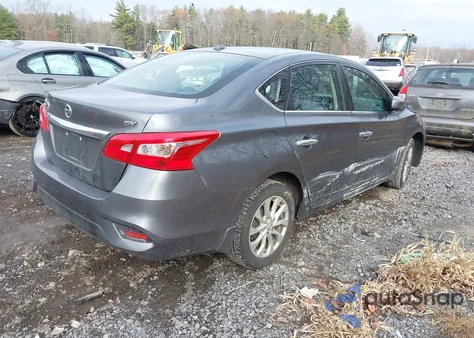 2018 Nissan Sentra Sv z USA, uszkodzony, nr VIN 3N1AB7AP8JL636692